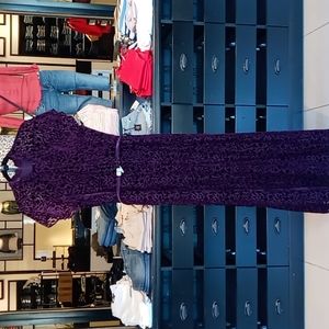Lauren Ralph Lauren purple dress
